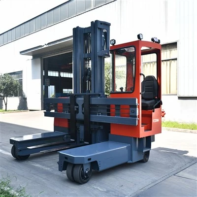 Továrenské napájanie 4,5tonový elektrický dosah nákladného automobilu 4500 kg paletového stohovača sedia s kabínou.