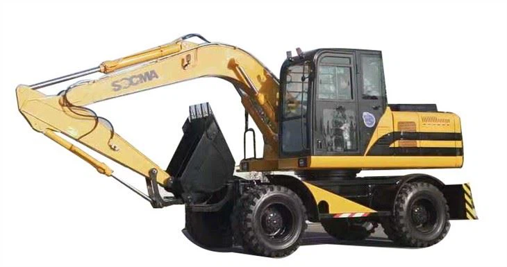 15 Ton Electric Excavator HNE150W-EL Wheel Excavator