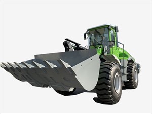 Bezúdržbový elektrický kolesový nakladač SOCMA 5 ton