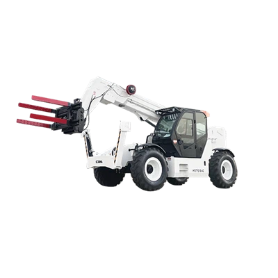 Režim kraba 4WD teleskopického manipulátora SOCMA 7,5 t 12 m